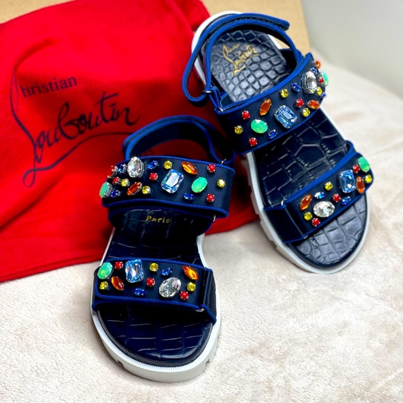 Christian Louboutin sandals with crystals - Picture 3 of 3